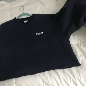 Cropped FILA sweatshirt